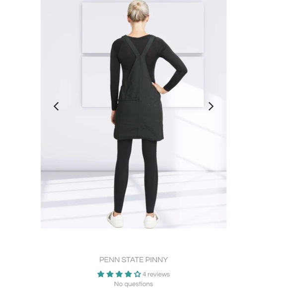 Like New Hair Dressing Overall Unifrom Penn State Pinny BlackPants Size 6 - Picture 2 of 8